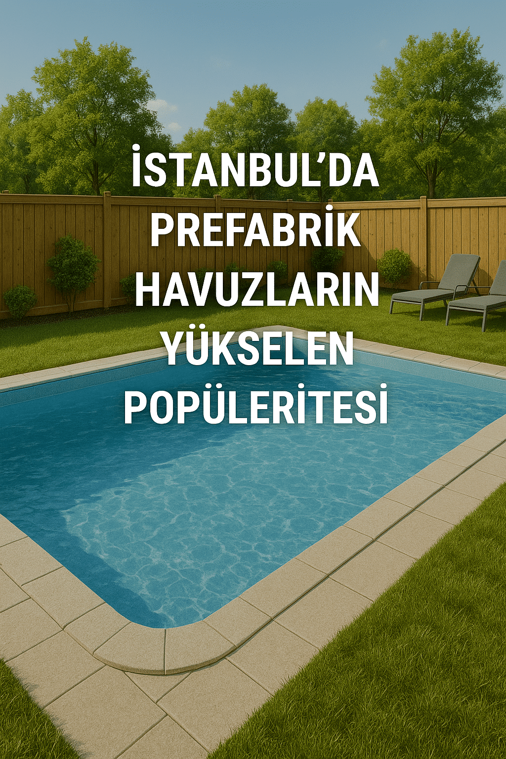İstanbul’da Prefabrik Havuzların Yükselen Popülaritesi