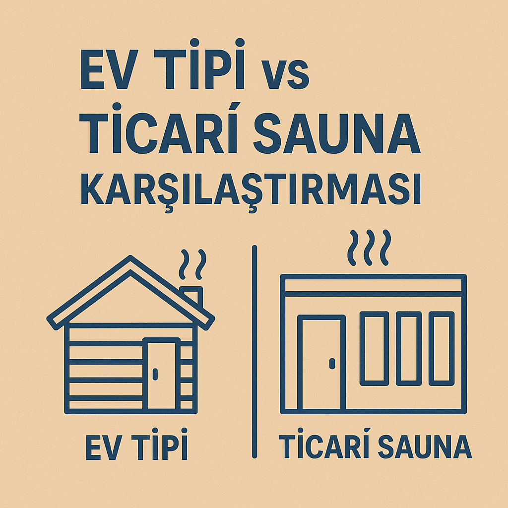 Ev Tipi vs Ticari Sauna Karşılaştırması