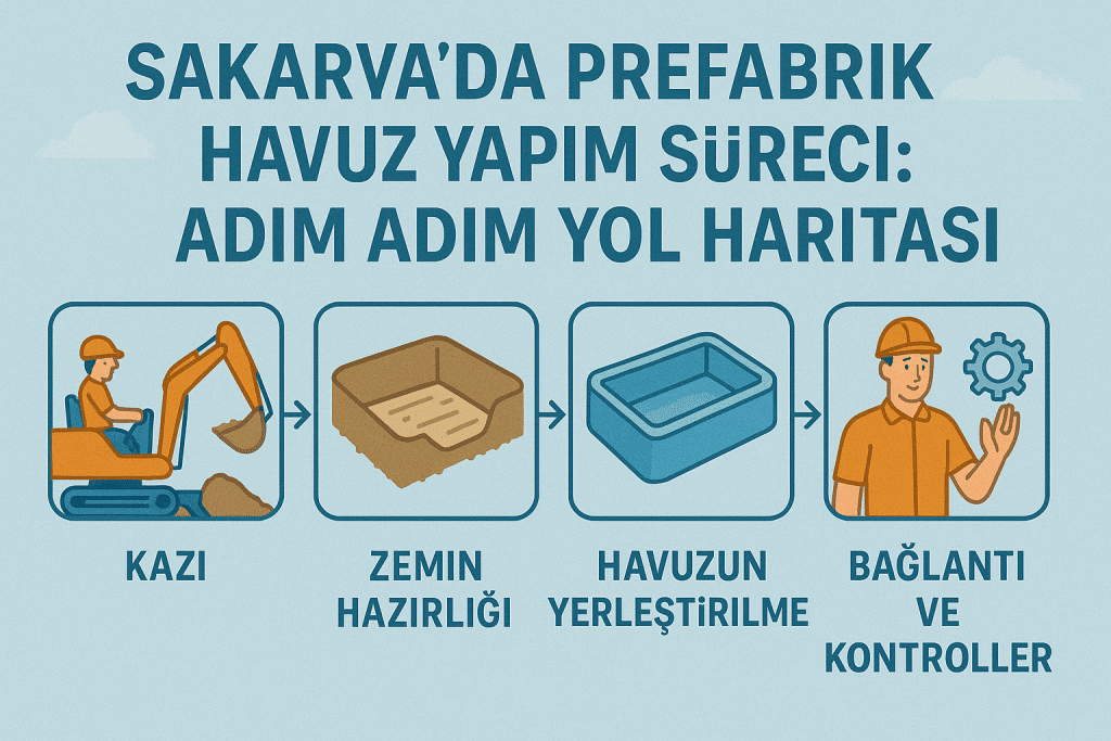 Sakarya’da Prefabrik Havuz Yapım Süreci: Adım Adım Yol Haritası