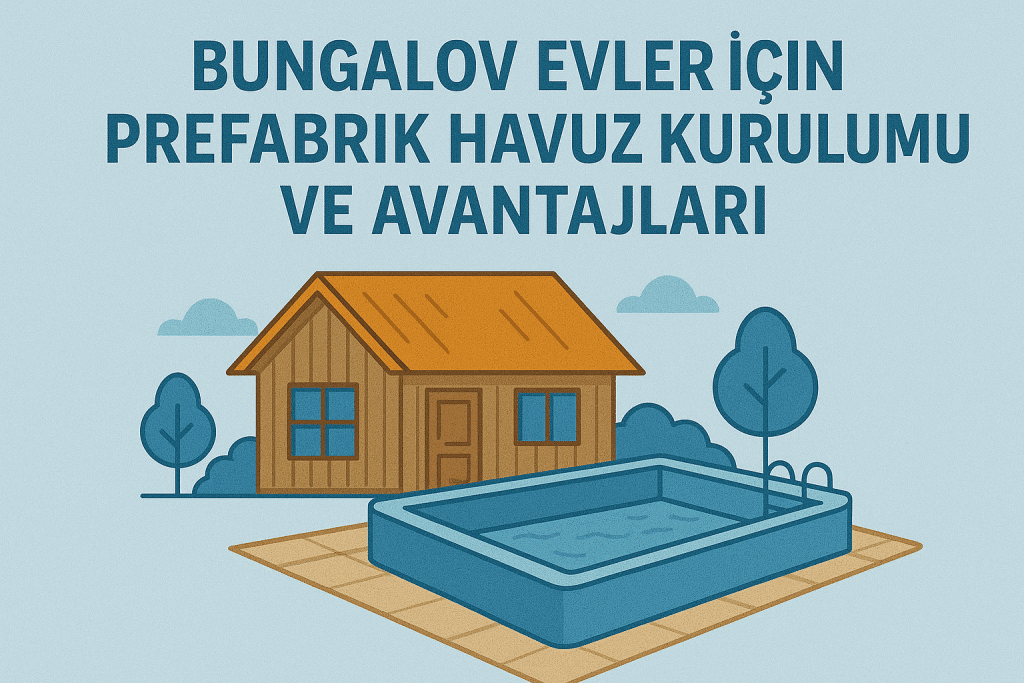 Bungalov Evler İçin Prefabrik Havuz Kurulumu ve Avantajları