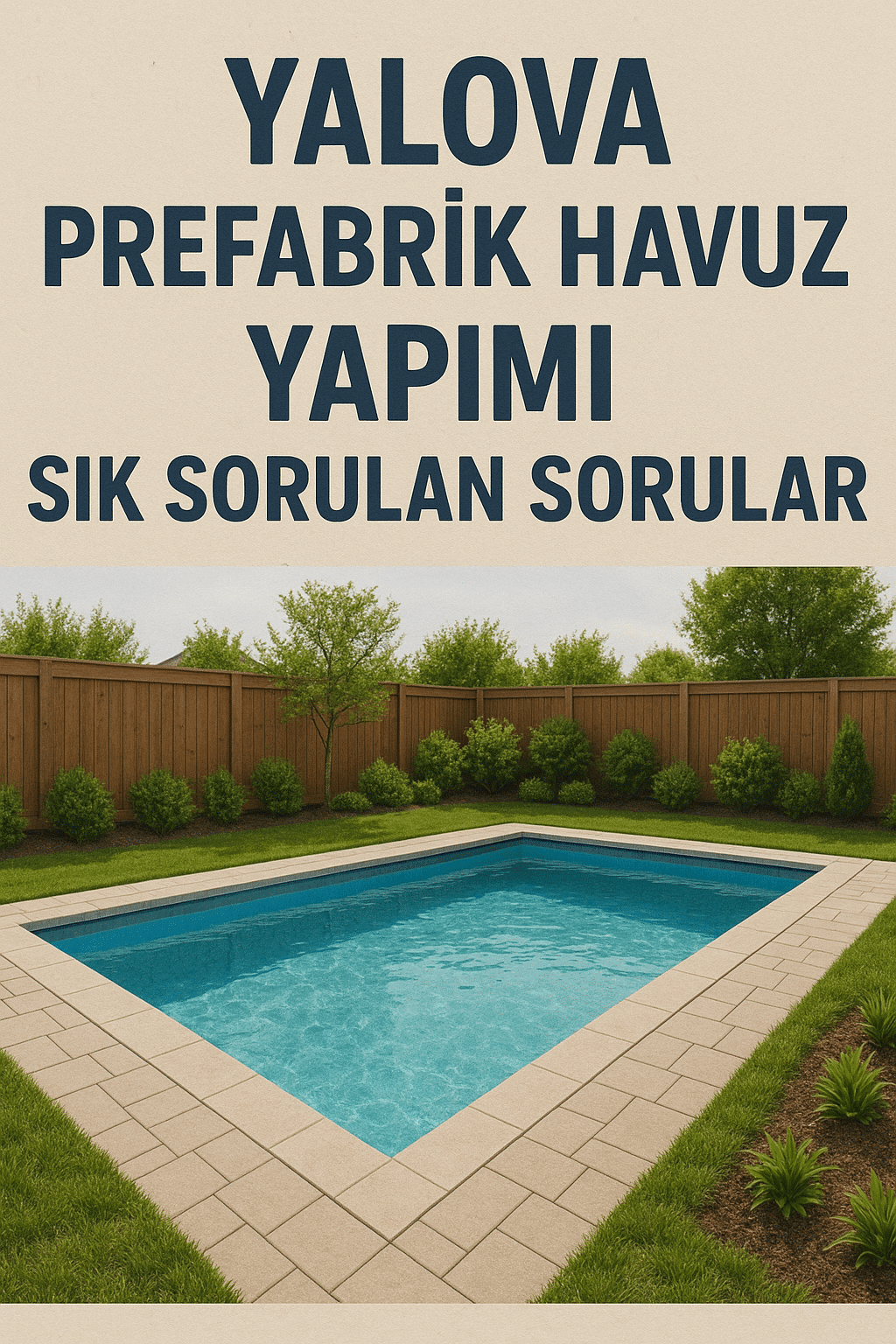 Yalova Prefabrik Havuz Yapımı Hakkında Sık Sorulan Sorular