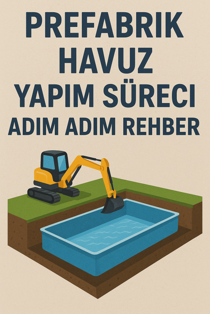 Prefabrik Havuz Yapım Süreci: Adım Adım Rehber