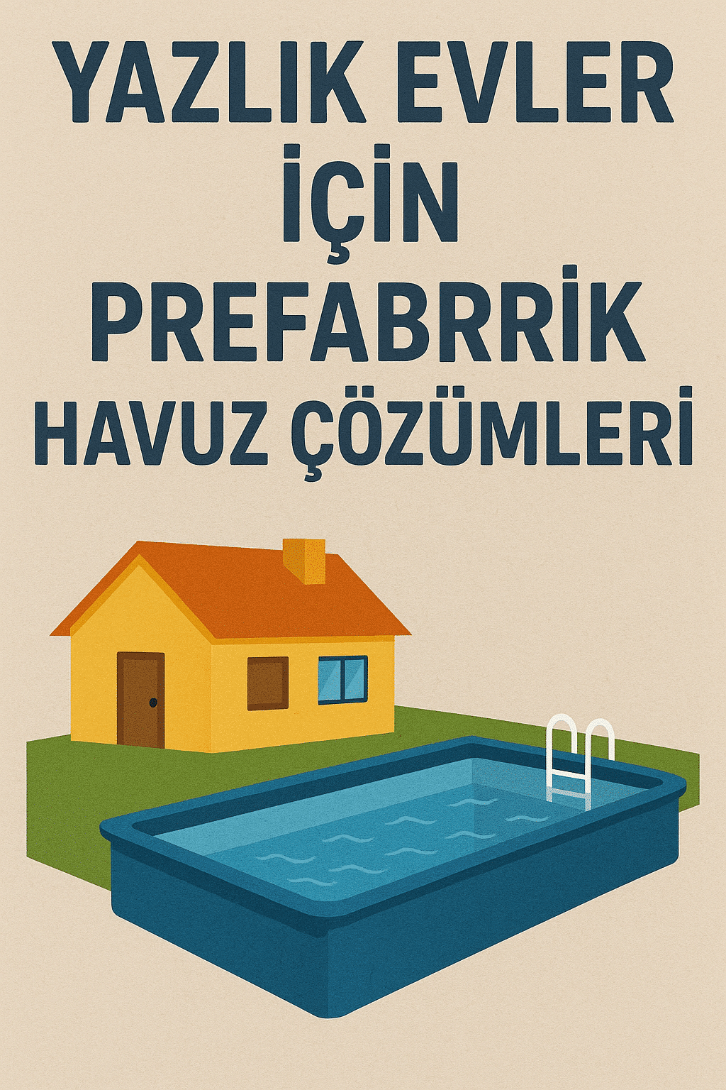 Yazlık Evler İçin Prefabrik Havuz Çözümleri